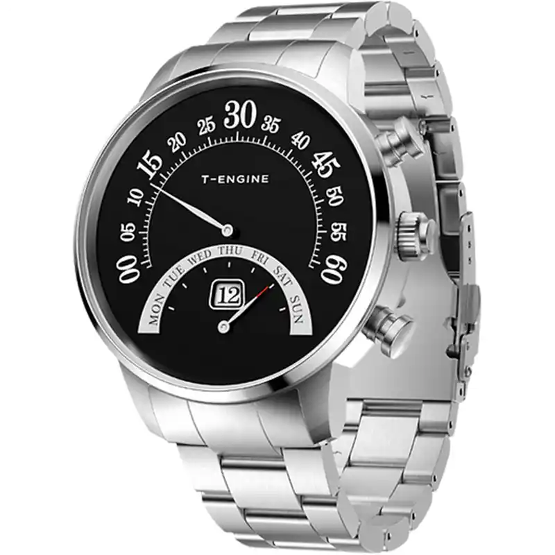 ساعت مردانه تی اینجین کرنوگرید T-ENGINE Chronograde نقره ای
